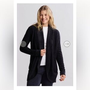 Barefoot Dreams Cozy Chic Lite Circle Cardi Size Women’s XS/S Color Black